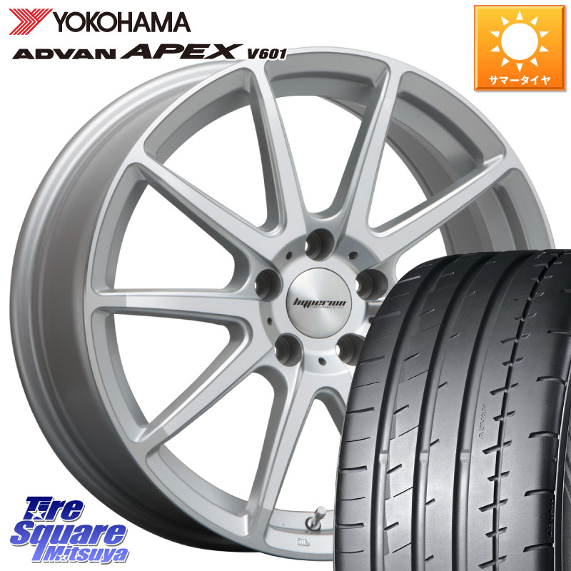 MLJ HYPERION CVX ハイペリオン ホイール 18インチ 18 X 8.0J +45 5穴 114.3 YOKOHAMA R5561 ADVAN APEX V601 ヨコハマ 245/45R18