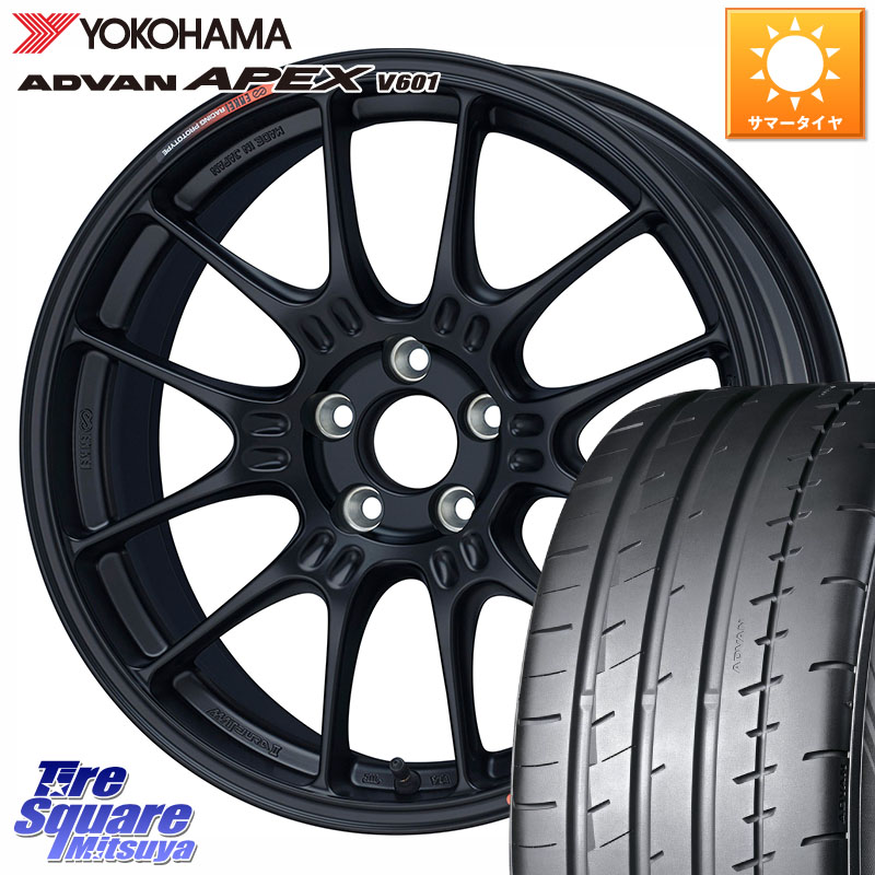 YOKOHAMA R5549 ADVAN APEX V601 ヨコハマ 225/45R17ENKEI Racing GTC02 For GR86 / BRZ Cup ホイール 17インチ 17X7.5J 44 5穴 100 カローラスポーツ BRZ/86/GR86｜タイヤスクエアミツヤ