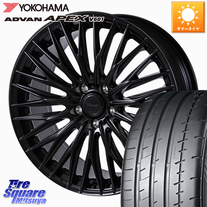 YOKOHAMA R5578 ADVAN APEX V601 ヨコハマ 225/35R19MONZA Warwic CLYVER クライヴァー ホイール 19インチ 19X8.0J 42 5穴 114.3 ZE1リーフ インサイト｜タイヤスクエアミツヤ