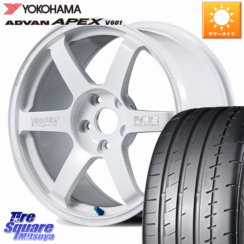 YOKOHAMA R5555 ADVAN APEX V601 ヨコハマ 245/40R20RAYS 【欠品次回3~4月】 VOLK RACING TE37 SAGA S-plus 30th MACHINING Ver ホイール 20インチ 20X9.0J 37 5穴 114.3 30系アルファード/ヴェルファイア 20系アルファード アルファードハイブリッド ヴェルファイアハ｜タイヤスクエアミツヤ
