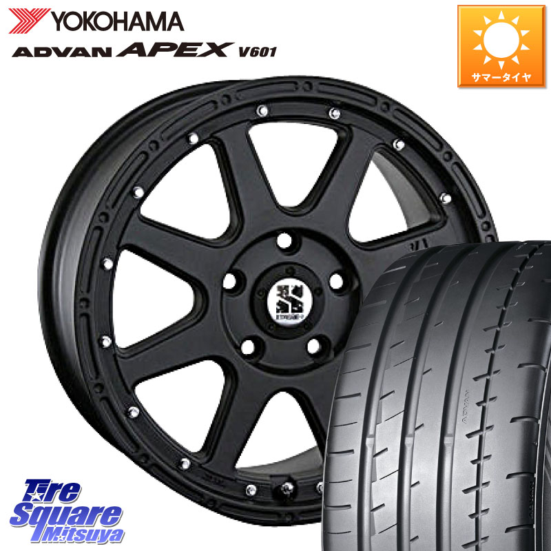 YOKOHAMA R5540 ADVAN APEX V601 ヨコハマ 225/40R18MLJ XTREME-J エクストリームJ ホイール 18インチ 18X8.0J 40 5穴 114.3 シビック IS レクサス インサイト|タイヤスクエアミツヤ