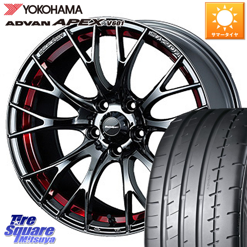 YOKOHAMA R7353 ADVAN APEX V601 ヨコハマ 235/40R18WEDS WedsSport SA-20R SA20R ウェッズ スポーツ ホイール 18インチ 18X8.5J 50 5穴 114.3 FL系シビック シビック｜タイヤスクエアミツヤ
