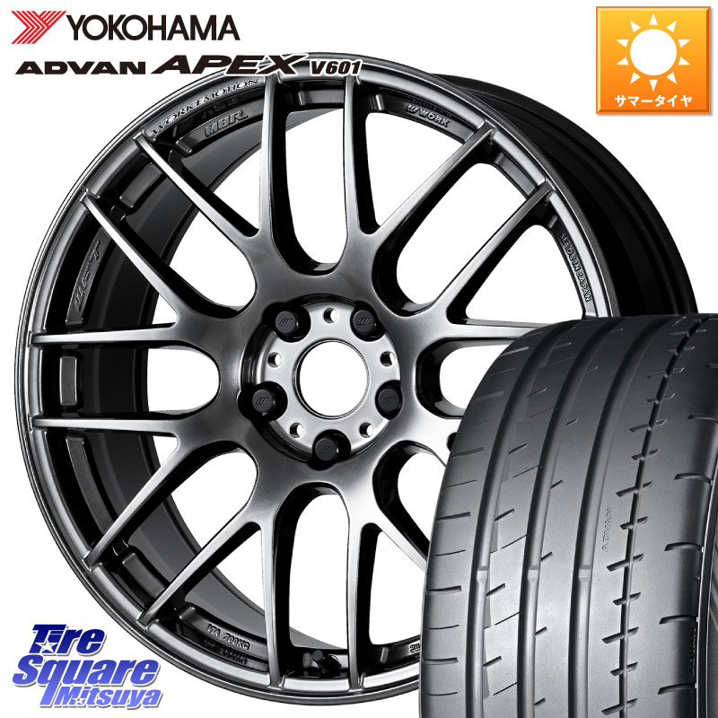 YOKOHAMA R5548 ADVAN APEX V601 ヨコハマ 245/40R19WORK ワーク EMOTION エモーション M8R GTK 19インチ 19X8.5J 38 5穴 114.3 30系アルファード/ヴェルファイア 20系アルファード アルファードハイブリッド ヴェルファイアハイブリッド ヴェルファイア アルファード|タイヤスクエアミツヤ