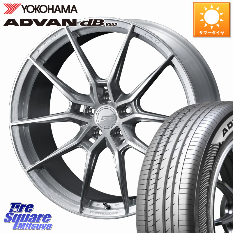 WEDS 【欠品次回4月中旬】 F ZERO FZ-6 FZ6 鍛造 FORGED ホイール 20インチ エフゼロ 20 X 8.5J +30 5穴 114.3 YOKOHAMA R9068 ADVAN dB V553 ヨコハマ 245/40R20 20系アルファード 244,008円