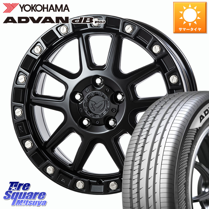 YOKOHAMA R9100 ADVAN dB V553 ヨコハマ 225/60R18MKW M205 ブラックキャット ホイール 18インチ 18X8.0J 40 5穴 114.3 50系RAV4 80系ハリアー T32エクストレイル CX-5 BT5レガシィアウトバック RAV4 50系 NX レクサス CX-5 CX5 MAZDA｜タイヤスクエアミツヤ 145,350円
