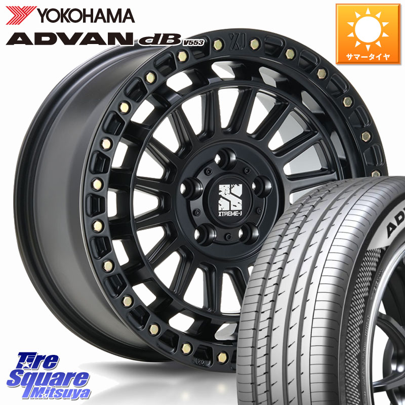 YOKOHAMA R9086 ADVAN dB V553 ヨコハマ 235/45R18MLJ XJ08 XTREME-J ホイール 18インチ 18X8.0J 40 5穴 114.3 CY2アコード 70系カムリ ES レクサス アコード｜タイヤスクエアミツヤ