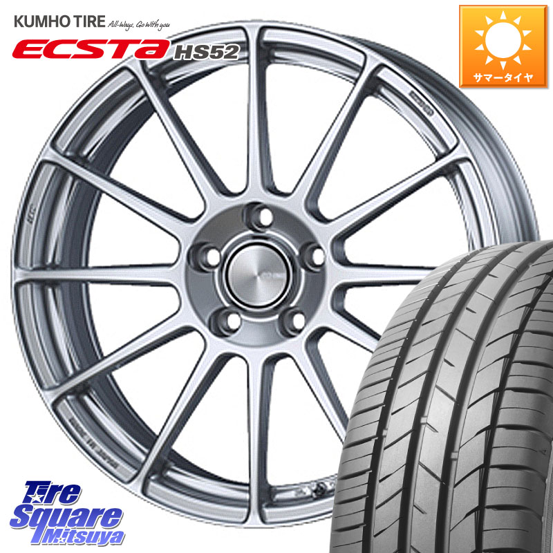 ENKEI エンケイ PerformanceLine PF03 ホイール 16 X 6.5J +45 5穴 114.3 KUMHO ECSTA HS52 エクスタ サマータイヤ 205/50R16