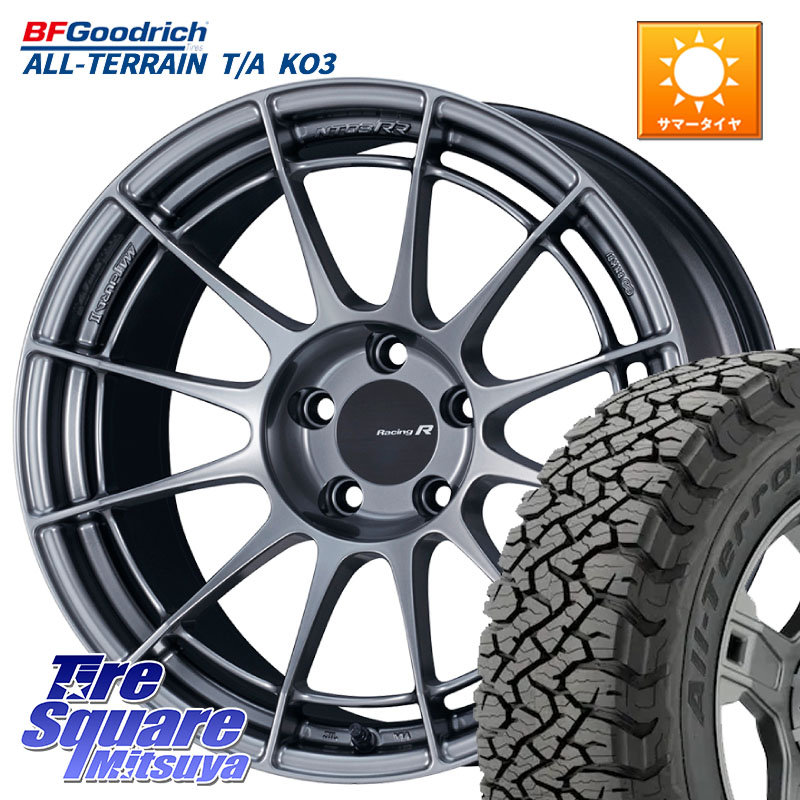 ENKEI エンケイ Racing Revolution NT03RR ホイール 17 X 7.0J +48 5穴 114.3 BF Goodrich All-Terrain TA KO3オールテレーン グッドリッチ T/A ブラックウォール 225/65R17 CX-5 CX-8 BT5レガシィアウトバック 142,680円