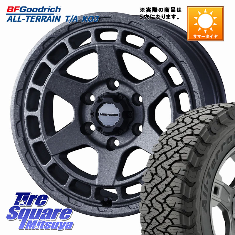 BF Goodrich All-Terrain TA KO3オールテレーン グッドリッチ T/A ブラックウォール 225/65R17WEDS MUDVANCE X TYPE S ホイール 17インチ マッドヴァンス タイプS 17X7.0J 38 5穴 114.3 50系RAV4 80系ハリアー T32エクストレイル CX-5 CX-8 BT5レガシィアウトバック ヴ｜タイヤスクエアミツヤ