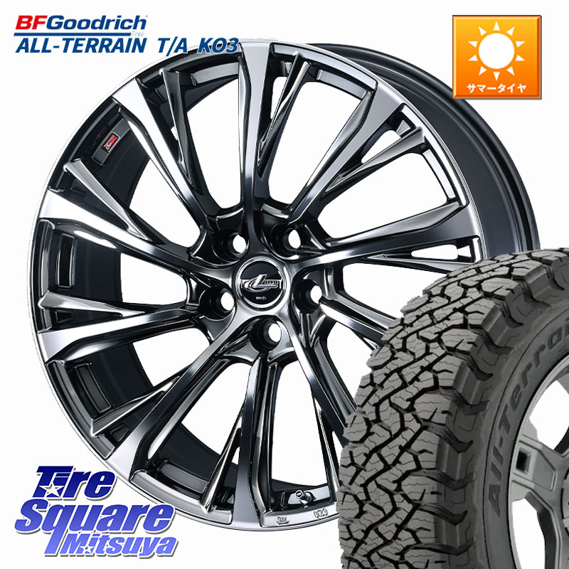 BF Goodrich All-Terrain TA KO3オールテレーン グッドリッチ T/A ブラックウォール 235/60R18WEDS LEONIS JG M14球面座ボルト専用 ホイール 18インチ 18X7.5J(M14B) 36 5穴 114.3 レクサスNX20系 クラウンスポーツ クラウンエステート ソルテラ bZ4X RZ レクサス｜タイヤスクエアミツヤ 160,795円