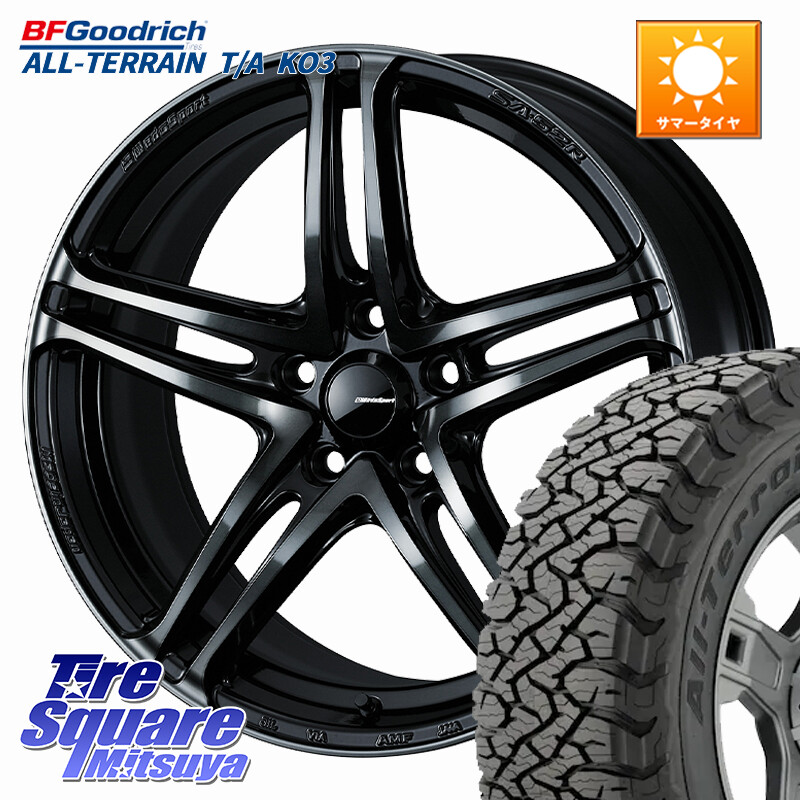 BF Goodrich All-Terrain TA KO3オールテレーン グッドリッチ T/A ブラックウォール 225/65R17WEDS WedsSport SA-52R SA52R ウェッズ スポーツ ホイール 17インチ 17X7.0J 48 5穴 114.3 T32エクストレイル CX-5 CX-8 BT5レガシィアウトバック CX-5 CX5 MAZDA CR-V レガ｜タイヤスクエアミツヤ