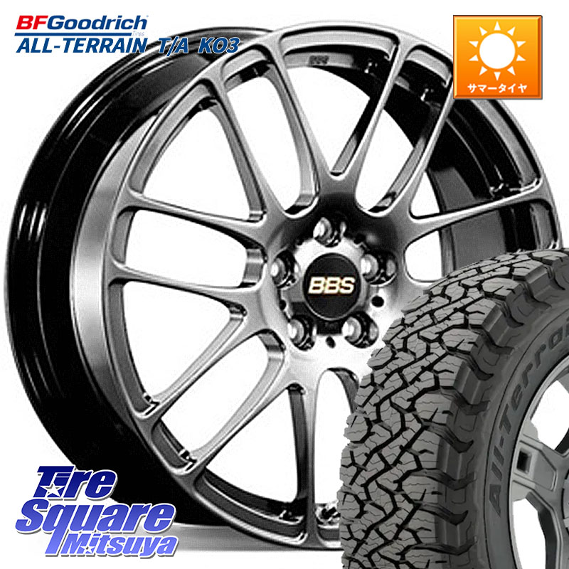 BBS RE-L2 鍛造1ピース DB ホイール 17インチ 17 X 7.0J +49 5穴 114.3 BF Goodrich All-Terrain TA KO3オールテレーン グッドリッチ T/A ブラックウォール 225/65R17 BT5レガシィアウトバック