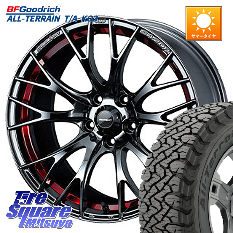 BF Goodrich All-Terrain TA KO3オールテレーン グッドリッチ T/A ブラックウォール 235/60R18WEDS WedsSport SA-20R SA20R ウェッズ スポーツ ホイール 18インチ 18X7.5J 45 5穴 114.3 CX-60 CX-80｜タイヤスクエアミツヤ