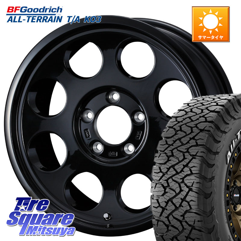 BF Goodrich All-Terrain TA KO3 在庫● オールテレーン グッドリッチ T/A ホワイトレター 235/70R16WEDS JIMLINE TYPE2 16インチ ジムライン 16X7.0J 38 5穴 114.3 デリカD:5 D5 カスタムサイズ|タイヤスクエアミツヤ