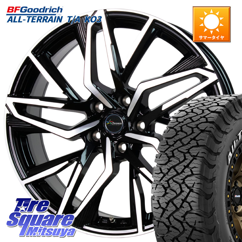 HotStuff Chronus CH-112 クロノス CH112 ホイール 16インチ 16 X 6.5J +50 5穴 114.3 BF Goodrich All-Terrain TA KO3 在庫予定品● オールテレーン グッドリッチ T/A ホワイトレター【欠品次回6月以降】 225/70R16 SK系フォレスター