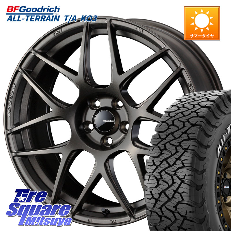 BF Goodrich All-Terrain TA KO3オールテレーン グッドリッチ T/A ホワイトレター 235/65R17WEDS WedsSport SA-27R SA27R ウェッズ スポーツ ホイール 17インチ 17X7.0J 48 5穴 114.3 CX-5 CX5 MAZDA CX-7 CX7 MAZDA CR-V|タイヤスクエアミツヤ