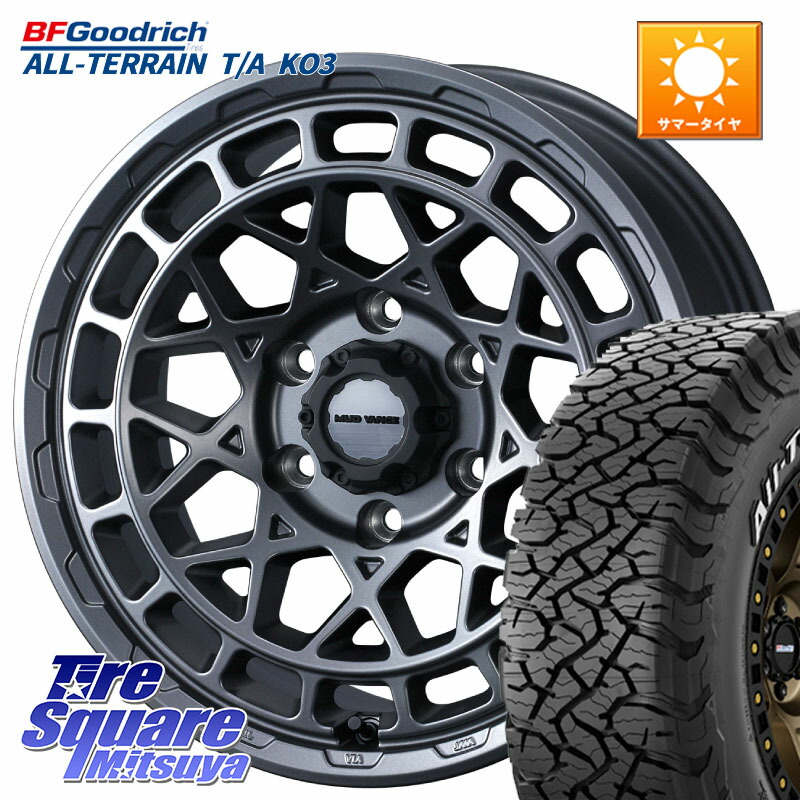WEDS 【欠品次回04月下旬】 MUDVANCE X TYPE M ホイール 18インチ マッドヴァンス 18 X 9.0J(M14) +50 6穴 139.7 BF Goodrich All-Terrain TA KO3オールテレーン グッドリッチ T/A ホワイトレター 275/70R18