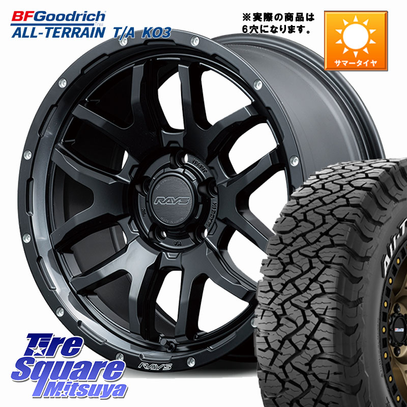 BF Goodrich All-Terrain TA KO3オールテレーン グッドリッチ T/A ホワイトレター 275/70R17RAYS 【欠品次回1月】 F6 boost N1 TEAM DAYTONA ホイール 17インチ ◇参考画像 17X8.0J 20 6穴 139.7 ランドクルーザー プラド カスタムサイズ FJクルーザー|タイヤスクエアミツヤ