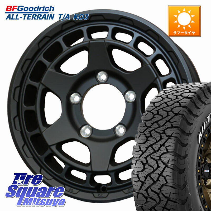 WEDS MUDVANCE X TYPE S ホイール 16インチ マッドヴァンス 16 X 5.5J +22 5穴 139.7 BF Goodrich All-Terrain TA KO3 在庫● オールテレーン グッドリッチ T/A ホワイトレター 175/80R16 ジムニー