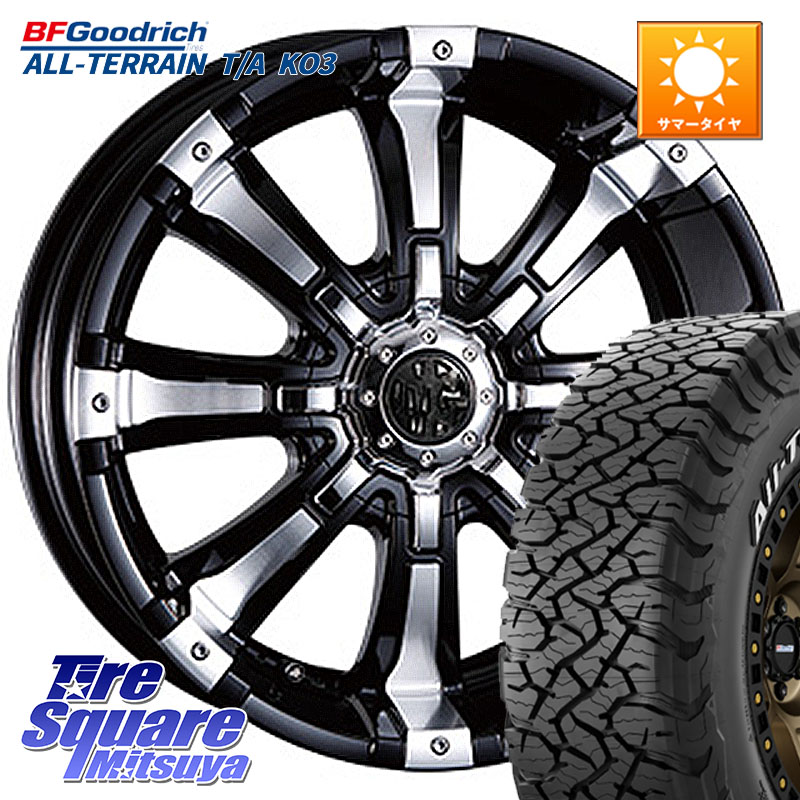 BF Goodrich All-Terrain TA KO3オールテレーン グッドリッチ T/A ホワイトレター 245/70R16CRIMSON クリムソン BEAST ビースト ホイール 16インチ 16X7.0J 35 5穴 114.3 RAV4 50系 カスタム デリカD:5 D5 カスタムサイズ|タイヤスクエアミツヤ