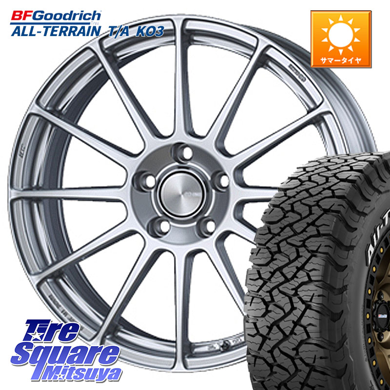 BF Goodrich All-Terrain TA KO3オールテレーン グッドリッチ T/A ホワイトレター 245/70R16ENKEI エンケイ PerformanceLine PF03 ホイール 16X6.5J 38 5穴 114.3 RAV4 50系 カスタム デリカD:5 D5 カスタムサイズ|タイヤスクエアミツヤ