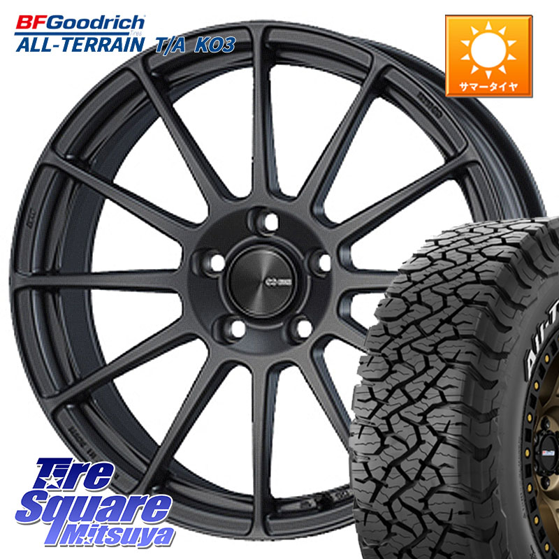 BF Goodrich All-Terrain TA KO3オールテレーン グッドリッチ T/A ホワイトレター 245/70R16ENKEI エンケイ PerformanceLine PF03 (MD) ホイール 16X6.5J 38 5穴 114.3 RAV4 50系 カスタム デリカD:5 D5 カスタムサイズ|タイヤスクエアミツヤ