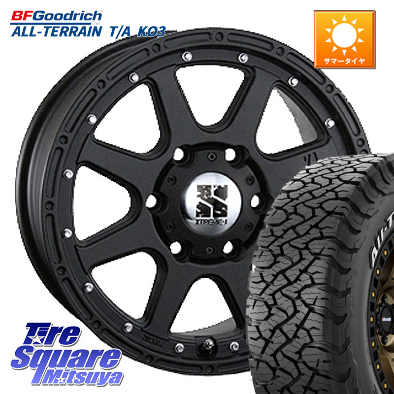 エクストリームJ 17インチ グッドリッチ オールテレーン 265/65R17 楽天市場】MLJ XJ08 XTREME-J ホイール 17インチ 17 X 8.0J +50