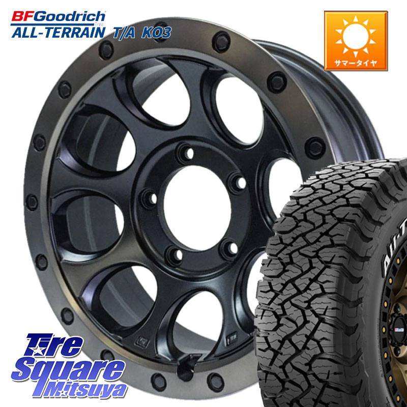 MLJ XJ03 エクストリームJ XTREME-J JIMNY ホイール 16インチ 16 X 5.5J +20 5穴 139.7 BF Goodrich All-Terrain TA KO3 在庫● オールテレーン グッドリッチ T/A ホワイトレター 235/70R16 ジムニー専用(要リフトアップ・オーバーフェンダー等)