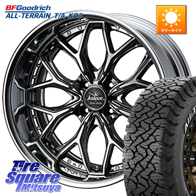 BF Goodrich All-Terrain TA KO3 在庫● オールテレーン グッドリッチ T/A ホワイトレター 215/70R16WEDS Kranze EVITA Klein Form SBC LoDisk 16インチ 2ピース 16X6.5J 42 4穴 100 ロッキー ガソリン車 4穴 ライズ ガソリン車 4穴｜タイヤスクエアミツヤ