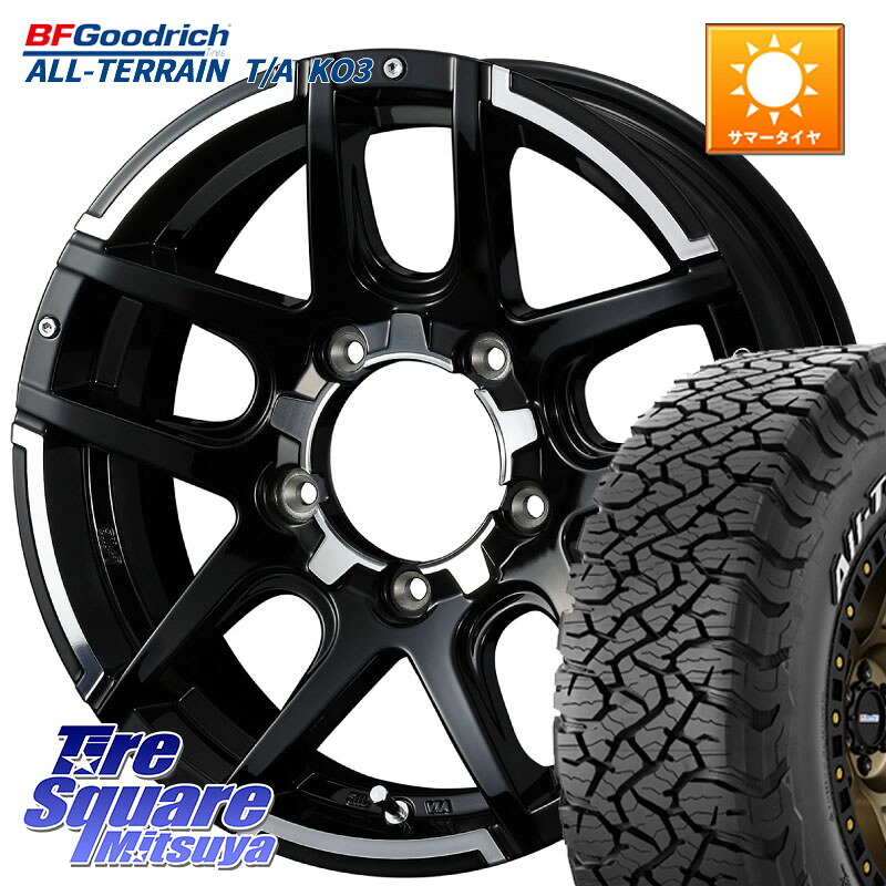 BF Goodrich All-Terrain TA KO3 在庫● オールテレーン グッドリッチ T/A ホワイトレター 225/70R16WEDS MUD VANCE 04 マッドヴァンス04 ホイール 16インチ 16X5.5J 22 5穴 139.7 ジムニー専用(要リフトアップ/オーバーフェンダー等) AZオフロード カスタムサイズ|タイヤスクエアミツヤ