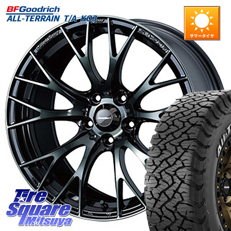BF Goodrich All-Terrain TA KO3オールテレーン グッドリッチ T/A ホワイトレター 235/65R17WEDS WedsSport SA-20R SA20R ウェッズ スポーツ ホイール 17インチ 17X7.0J 48 5穴 114.3 CX-5 CX5 MAZDA CX-7 CX7 MAZDA CR-V｜タイヤスクエアミツヤ
