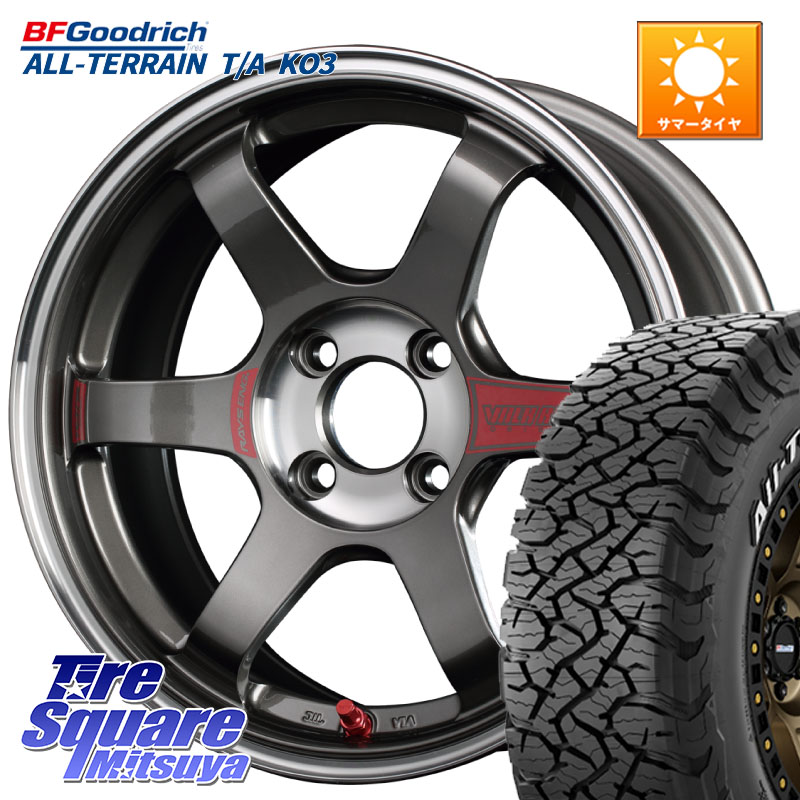 BF Goodrich All-Terrain TA KO3 在庫● オールテレーン グッドリッチ T/A ホワイトレター 215/70R16RAYS 【欠品次回3~4月】 レイズ TE37 ボルクレーシング SONIC SL ホイール 16インチ 16X6.0J 41 4穴 100 ロッキー ガソリン車 4穴 ライズ ガソリン車 4穴|タイヤスクエアミツヤ