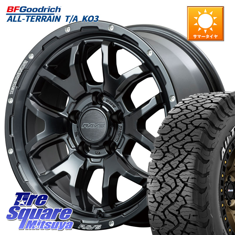 RAYS 【欠品次回8~9月】 レイズ DAYTONA デイトナ F6 Boost N1 16インチ 16 X 7.0J +40 5穴 114.3 BF Goodrich All-Terrain TA KO3オールテレーン グッドリッチ T/A ホワイトレター 245/70R16
