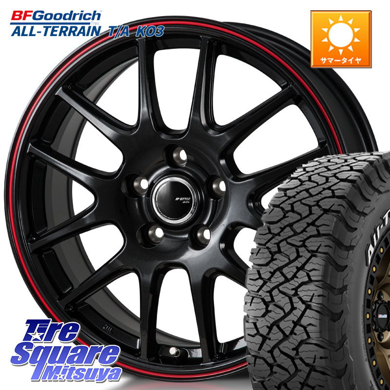 MONZA JP STYLE Jefa ジェファ 16インチ 16 X 6.5J +53 5穴 114.3 BF Goodrich All-Terrain TA KO3 在庫予定品● オールテレーン グッドリッチ T/A ホワイトレター【欠品次回4月末】 225/70R16