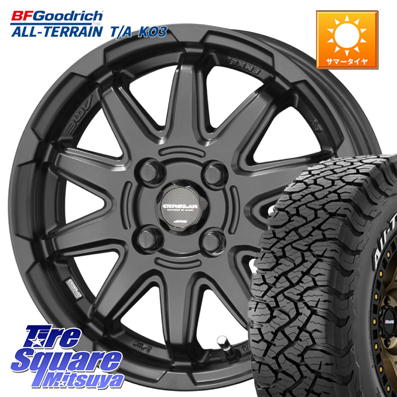 BF Goodrich All-Terrain TA KO3 在庫● オールテレーン グッドリッチ T/A ホワイトレター 215/70R16KYOHO 【欠品次回7月末】キョウホウ CIRCLAR サーキュラー C10S 16インチ 16X6.0J 40 4穴 100 ロッキー ガソリン車 4穴 ライズ ガソリン車 4穴｜タイヤスクエアミツヤ 91,289円
