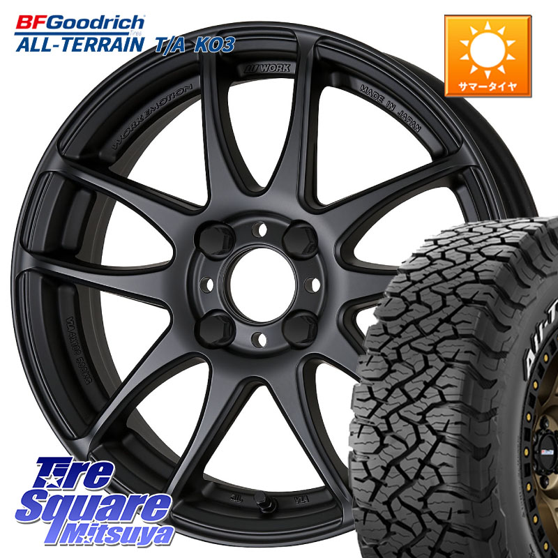 BF Goodrich All-Terrain TA KO3 在庫● オールテレーン グッドリッチ T/A ホワイトレター 215/70R16WORK EMOTION CR Kiwami 極 ホイール 16インチ 16X6.5J 42 4穴 100 ロッキー ガソリン車 4穴 ライズ ガソリン車 4穴｜タイヤスクエアミツヤ 115,875円
