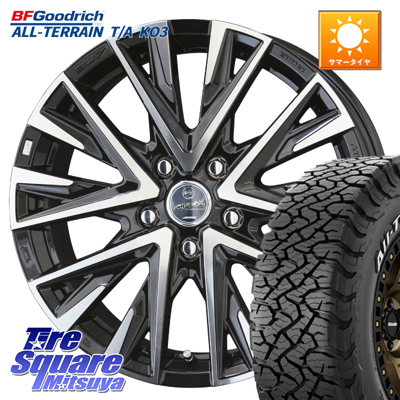 KYOHO スマック レジーナ SMACK LEGINA ホイール 16 X 6.5J +38 5穴 114.3 BF Goodrich All-Terrain TA KO3オールテレーン グッドリッチ T/A ホワイトレター 245/70R16