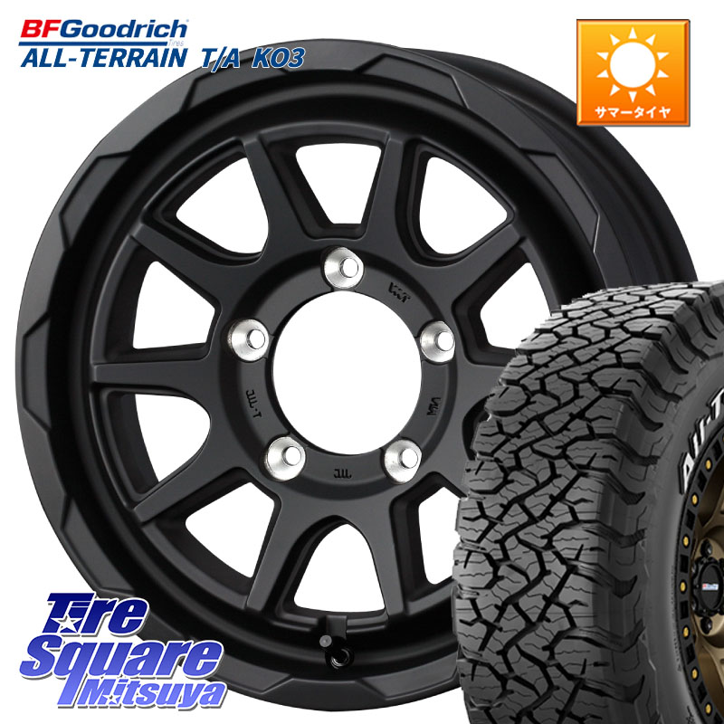 WEDS 【欠品次回4月中旬】 マッドヴァンス 06 MUD VANCE 06 ウエッズ 16インチ 16 X 5.5J +22 5穴 139.7 BF Goodrich All-Terrain TA KO3 在庫予定品● オールテレーン グッドリッチ T/A ホワイトレター【欠品次回6月以降】 225/70R16 ジムニー専用(要リフトアップ・オ