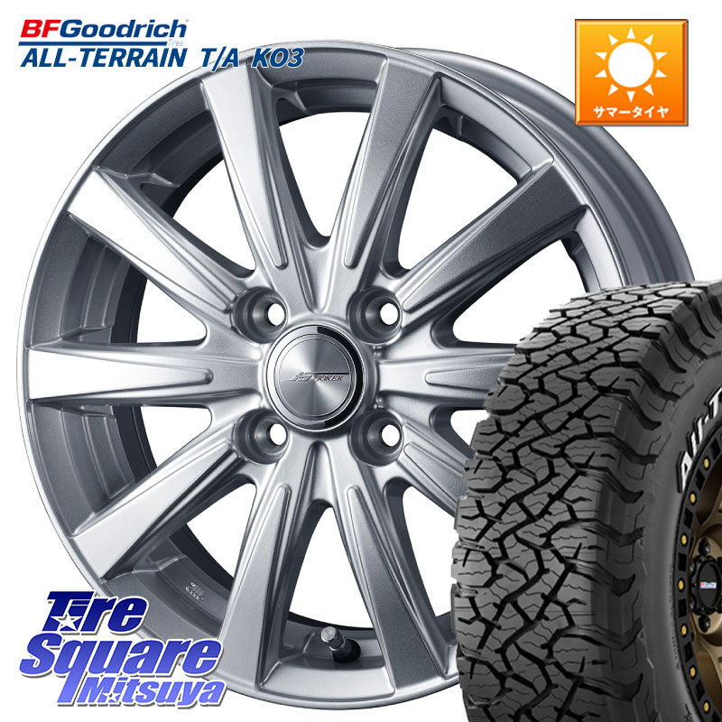 BF Goodrich All-Terrain TA KO3 在庫● オールテレーン グッドリッチ T/A ホワイトレター 215/70R16WEDS ジョーカースピリッツ ホイール 16X6.0J 40 4穴 100 ロッキー ガソリン車 4穴 ライズ ガソリン車 4穴|タイヤスクエアミツヤ