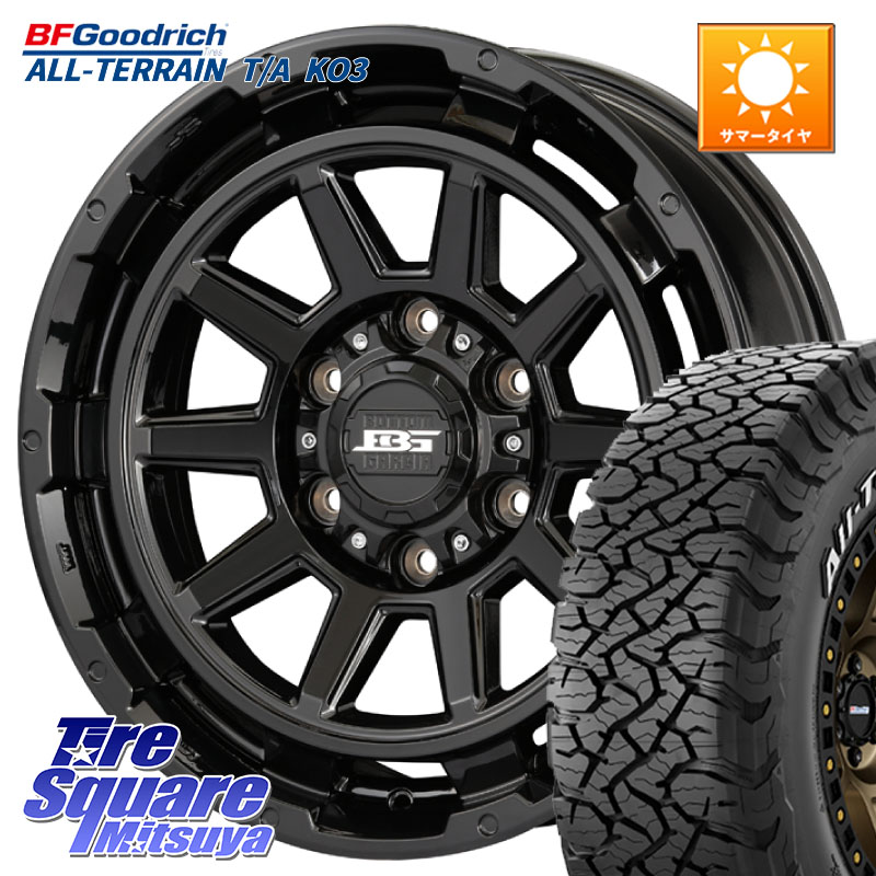 BF Goodrich All-Terrain TA KO3オールテレーン グッドリッチ T/A ホワイトレター 265/70R17KOSEI ボトムガルシア ディグレ ホイール 17X8.0J 20 6穴 139.7 ランドクルーザーFJ トライトン 4Runner Tacoma ランドクルーザー プラド カスタムサイズ FJクルーザー｜タイヤスクエアミツヤ 141,905円