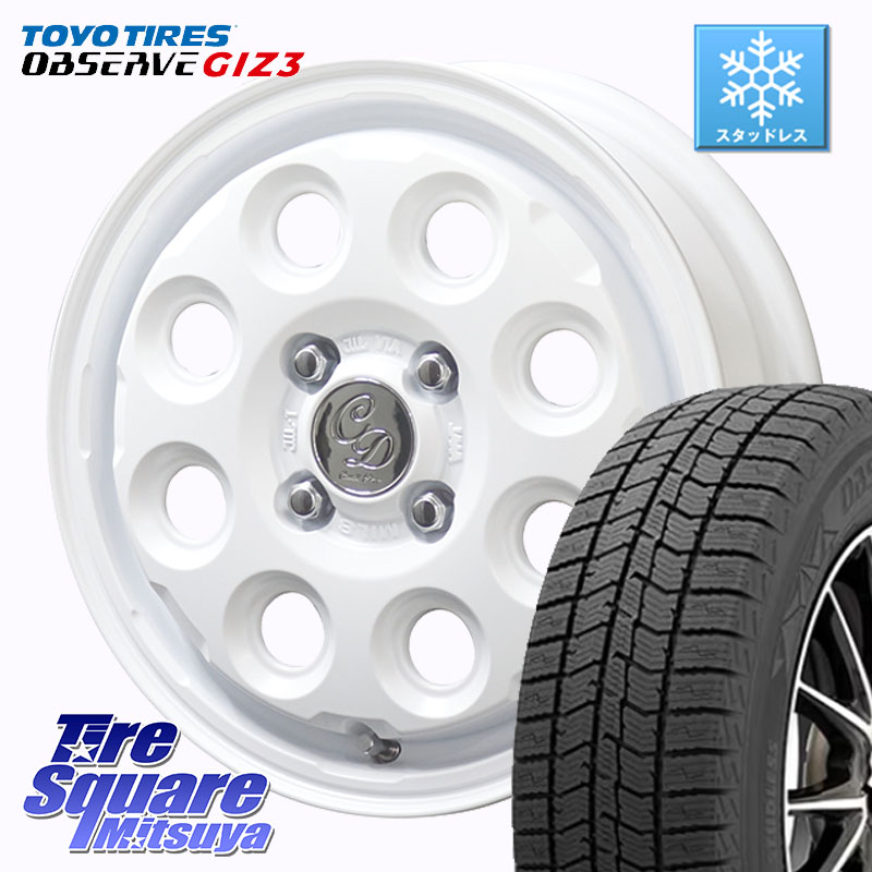 TOYO OBSERVE GIZ3 2024年製～ オブザーブ ギズ3 スタッドレス ミツヤ 165/55R14KYOHO 【欠品次回7月末】Cawaii Decor Decor Nature ホイール 14インチ 14X4.5J 45 4穴 100 ハイゼットアゲトラCustom車用※軽自動車専用ホイール※ ekワゴン アルト系 ライフ ゼスト モ｜タイヤスクエアミツヤ