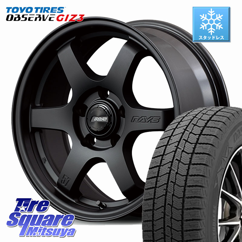 TOYO OBSERVE GIZ3 2024年製~ オブザーブ ギズ3 スタッドレス ミツヤ 215/65R16RAYS 【欠品次回要問合せ】 gramLIGHTS 57DR-X2 ホイール 16インチ 16X7.0J 32 5穴 114.3 20系アルファード ヴェルファイアハイブリッド ヴェルファイア アルファード|タイヤスクエアミツヤ