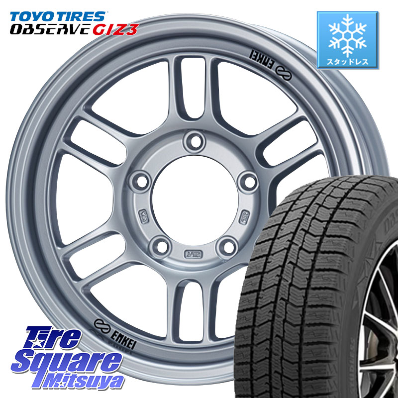 TOYO OBSERVE GIZ3 2024年製～ オブザーブ ギズ3 スタッドレス ミツヤ 215/65R16 ENKEI エンケイ ALLROAD RPT1 ジムニー ホイール 16インチ 16 X 5.5J +20 5穴 139.7 ジムニー専用(要オーバーフェンダー等) 102,575円