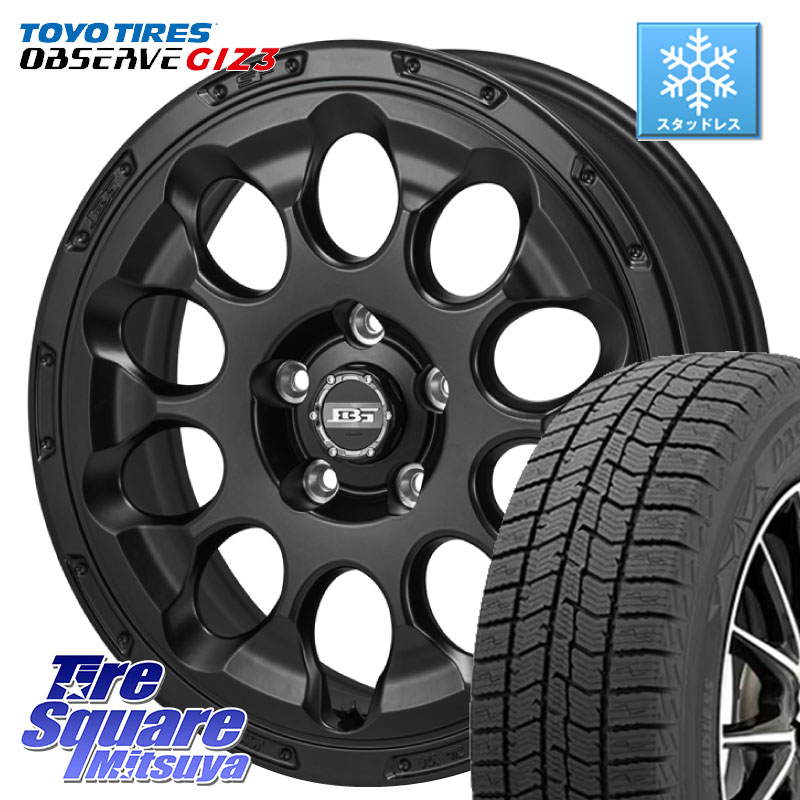 TOYO OBSERVE GIZ3 2024年製~ オブザーブ ギズ3 スタッドレス ミツヤ 215/60R17Japan三陽 ボトムガルシア CHRONO クロノ 17X7.0J 38 5穴 114.3 カローラクロス 20系アルファード エルグランド 日産 エクストレイル X-TRAIL 日産 ヴェルファイア UX レクサス|タイヤスクエアミツヤ
