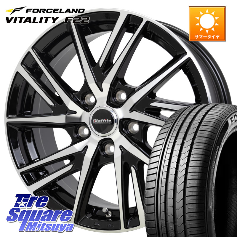 FORCELAND Vitality F22 在庫● サマータイヤ 205/55ZR17 2025年製 ●サマーセール● 205/55R17HotStuff ラフィット LW06-2 LW-06-2 ホイール 17インチ 17X7.0J 38 5穴 114.3 90系ノア/ヴォクシー RP6~8ステップワゴン SAI ノア NOAH|タイヤスクエアミツヤ