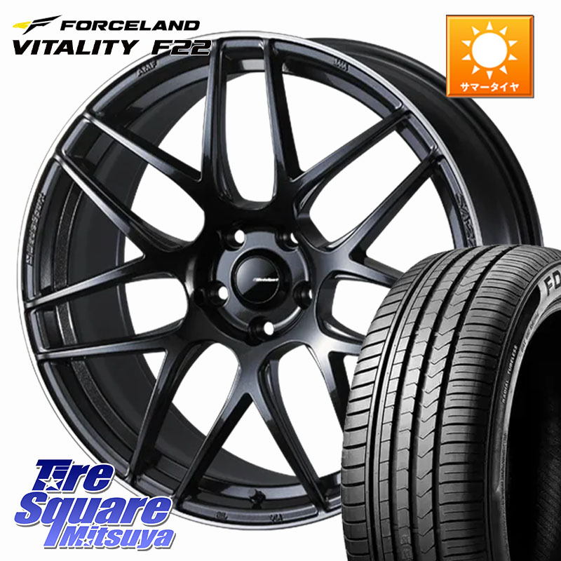 FORCELAND Vitality F22 2026年製 在庫● フォースランド サマータイヤ 225/45R19WEDS WedsSport SA-27R SA27R ウェッズ スポーツ ホイール 19インチ 19X8.0J 45 5穴 114.3 C-HR カローラクロス RC系オデッセイ後期 CX-30 MX-30 MAZDA6 エクストレイル X-TRAIL 日産 エ|タイヤスクエアミツヤ
