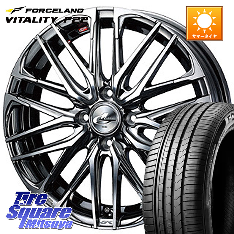 WEDS 38300 レオニス SK ウェッズ Leonis ホイール 15インチ 15 X 4.5J +45 4穴 100 FORCELAND Vitality F22 在庫● サマータイヤ 165/55R15 2025年製 ●サマーセール● 165/55R15 N-BOX デリカミニ2WD タント スペーシア サクラ