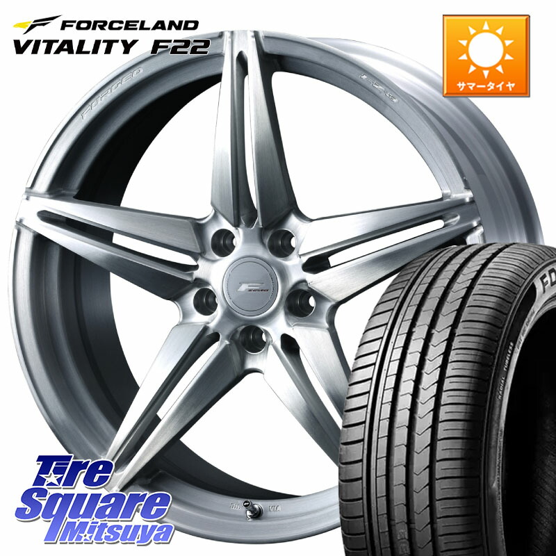 WEDS F ZERO FZ-3 FZ3 鍛造 FORGED ホイール20インチ エフゼロ 20 X 8.5J +38 5穴 114.3 FORCELAND Vitality F22 在庫予定品● サマータイヤ 245/40ZR20 【欠品次回5月末】 245/40R20 30系アルファード 30系ヴェルファイア 20系アルファード