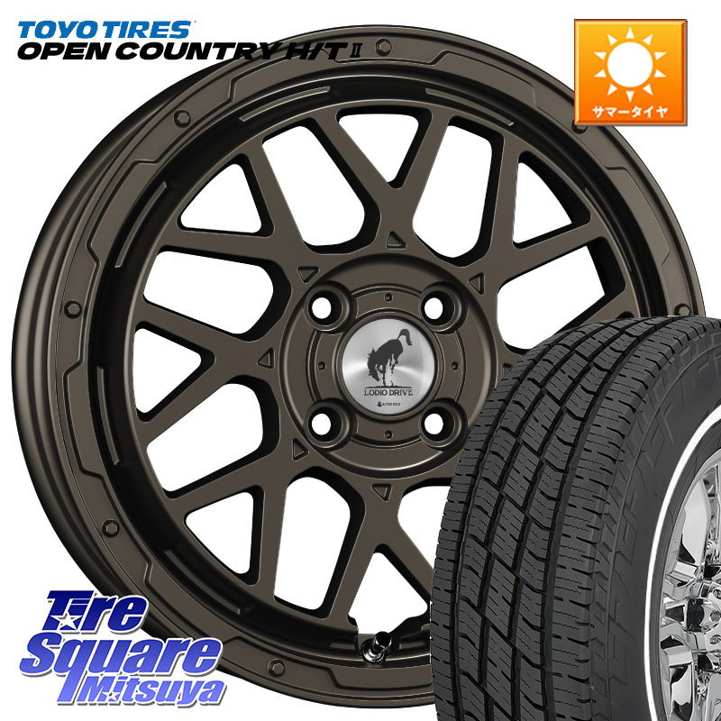 TOYOTIRES OPENCOUNTRY HT2 在庫● ホワイトリボン ● サマータイヤ オープンカントリー H/T2 165/65R15SUPER STAR LODIO DRIVE ロディオドライブ 8M MONO モノ 15X4.5J 45 4穴 100 ダイハツTAFT Mx27/37/47Sソリオ・MB37SデリカD2 MAx6S系ソリオ デリカ ミニ DELICA M｜タイヤスクエアミツヤ