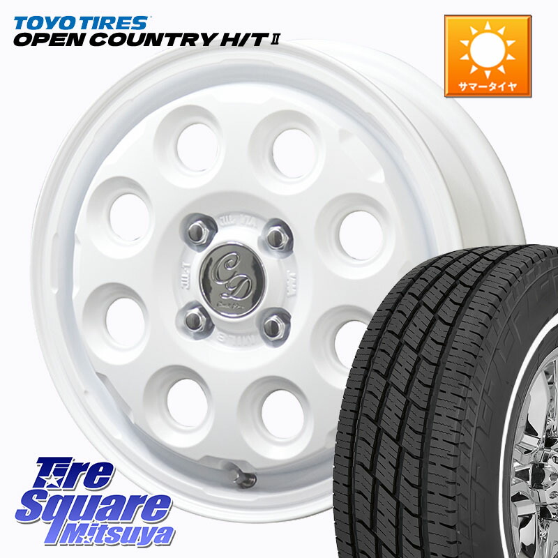 KYOHO Cawaii Decor Decor Nature ホイール 15インチ 15 X 4.5J +45 4穴 100 TOYOTIRES OPENCOUNTRY HT2 在庫● ホワイトリボン ● サマータイヤ オープンカントリー H/T2 165/65R15 ダイハツTAFT Mx27/37/47Sソリオ・デリカD2 MAx6S系ソリオ